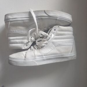 Vans White Ankle Boots & Booties